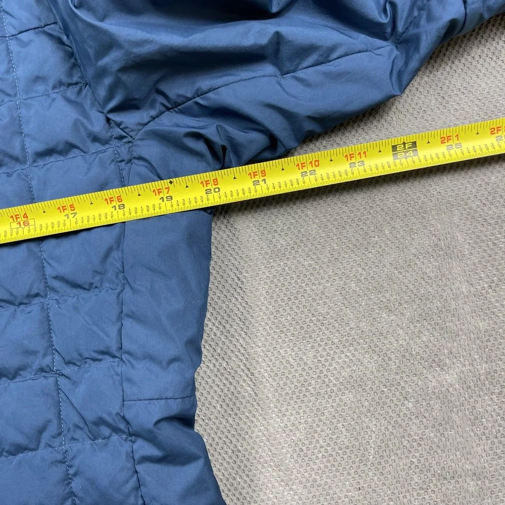 North Face Jacket‎ Womens Medium Blue Thermoball Eco Quilted Insulated Outdoor